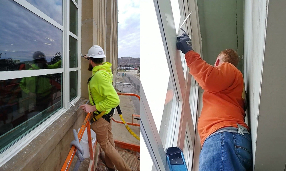 PSI commercial security sealant application